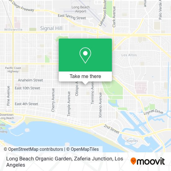 Mapa de Long Beach Organic Garden, Zaferia Junction