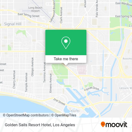 Mapa de Golden Sails Resort Hotel