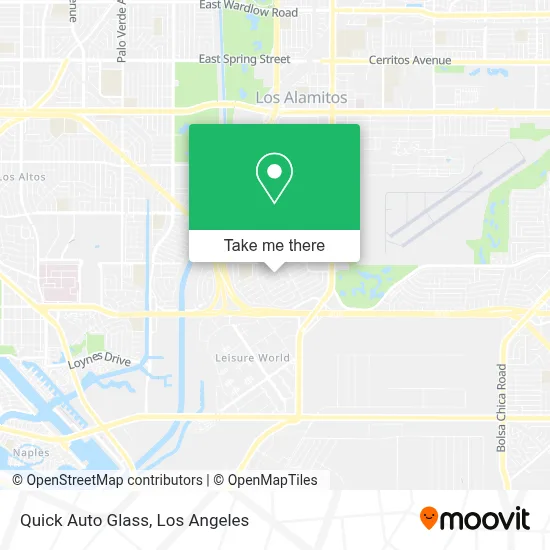 Quick Auto Glass map