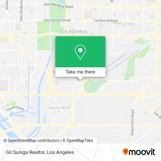 Gil Suniga Realtor map