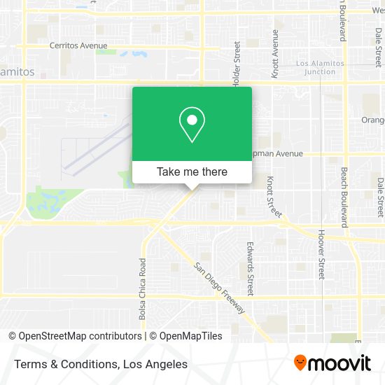 Mapa de Terms & Conditions