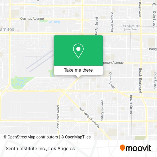 Mapa de Sentri Institute Inc.
