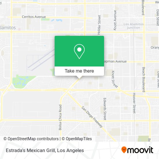 Mapa de Estrada's Mexican Grill