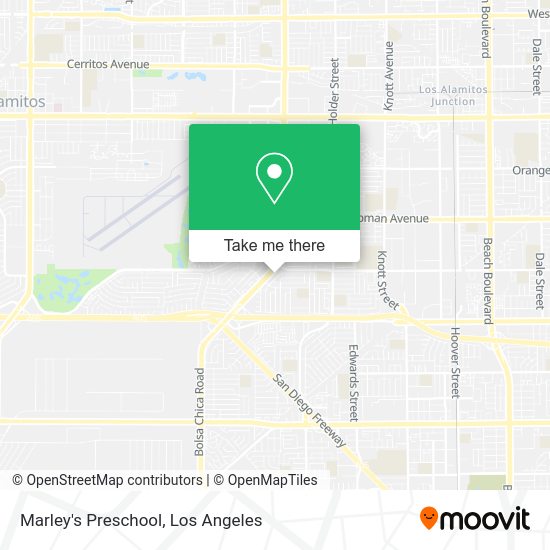 Marley's Preschool map