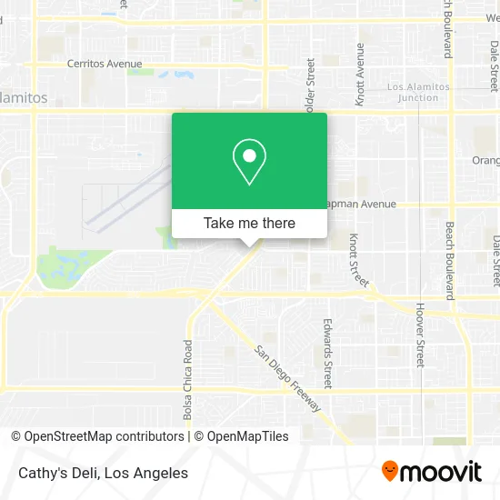 Cathy's Deli map