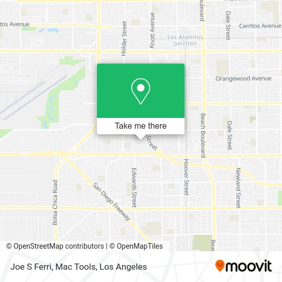 Joe S Ferri, Mac Tools map