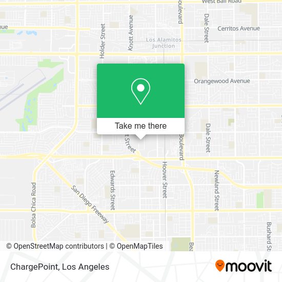 ChargePoint map