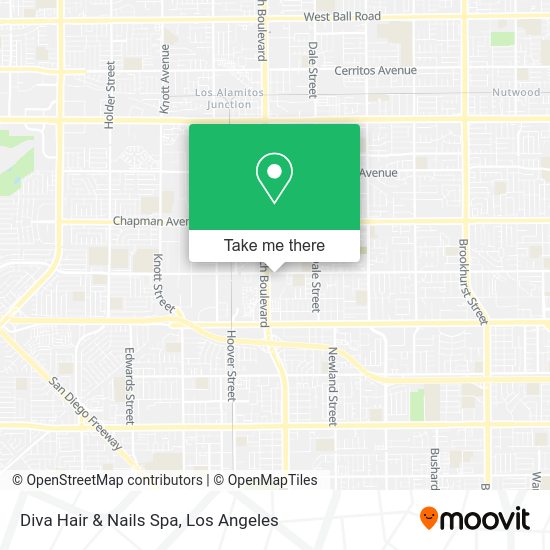 Diva Hair & Nails Spa map