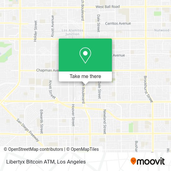 Libertyx Bitcoin ATM map