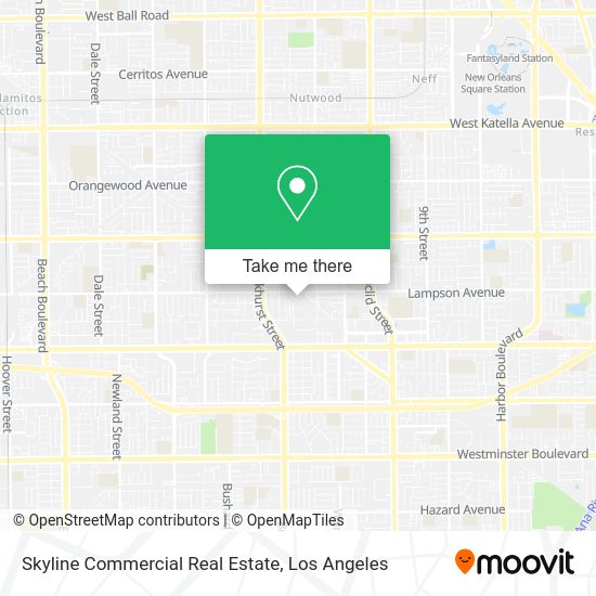 Skyline Commercial Real Estate map