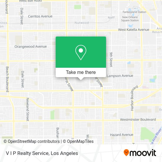 V I P Realty Service map