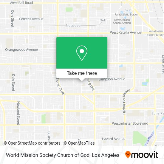 World Mission Society Church of God map