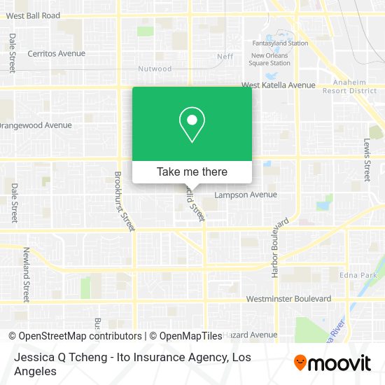 Mapa de Jessica Q Tcheng - Ito Insurance Agency