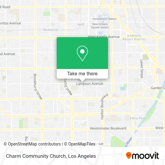 Mapa de Charm Community Church