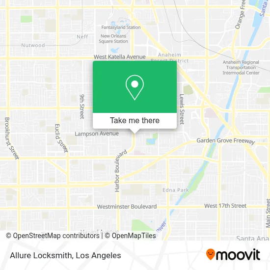 Allure Locksmith map