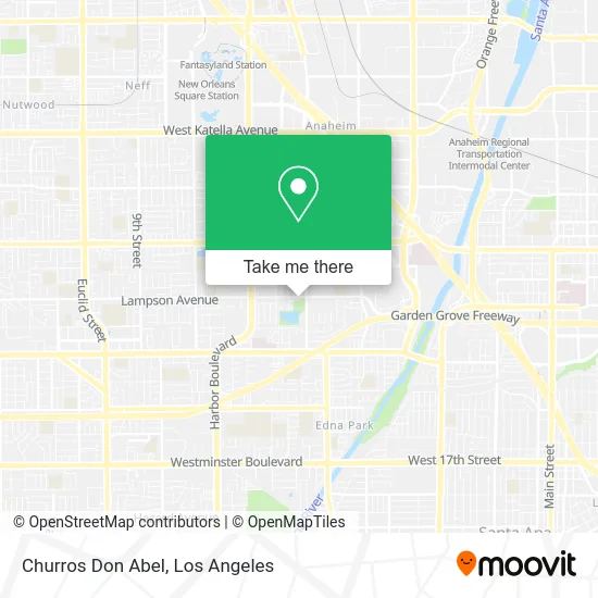Churros Don Abel map