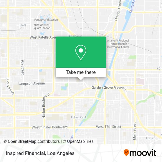 Inspired Financial map