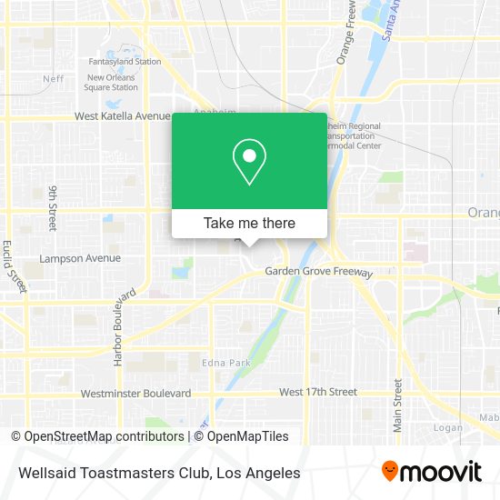 Wellsaid Toastmasters Club map