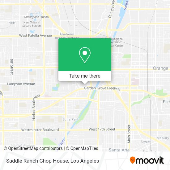 Saddle Ranch Chop House map