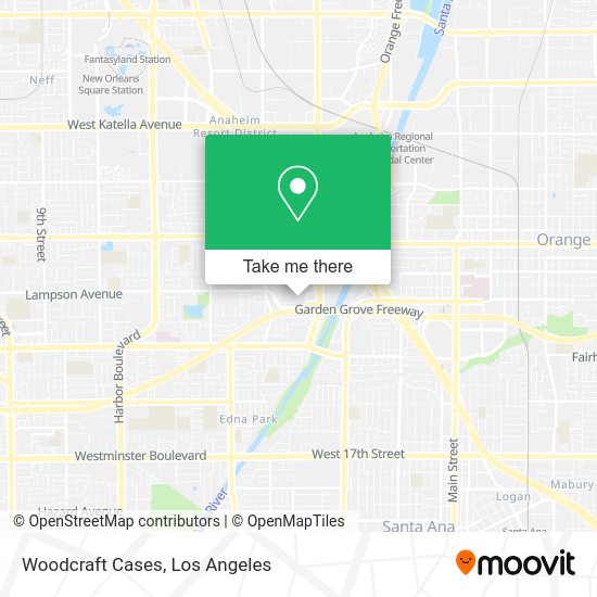 Woodcraft Cases map