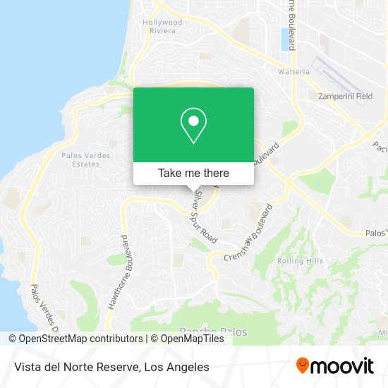 Mapa de Vista del Norte Reserve