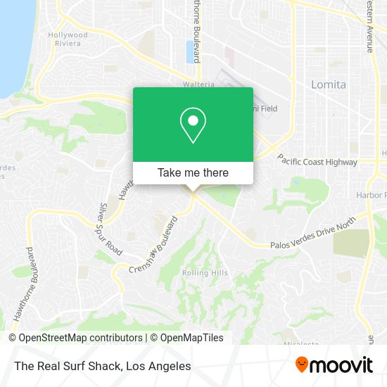 Mapa de The Real Surf Shack