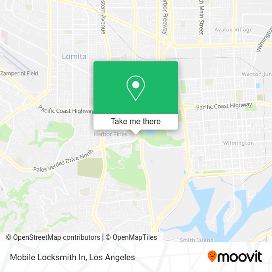 Mapa de Mobile Locksmith In