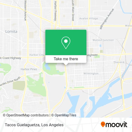 Mapa de Tacos Guelaguetza