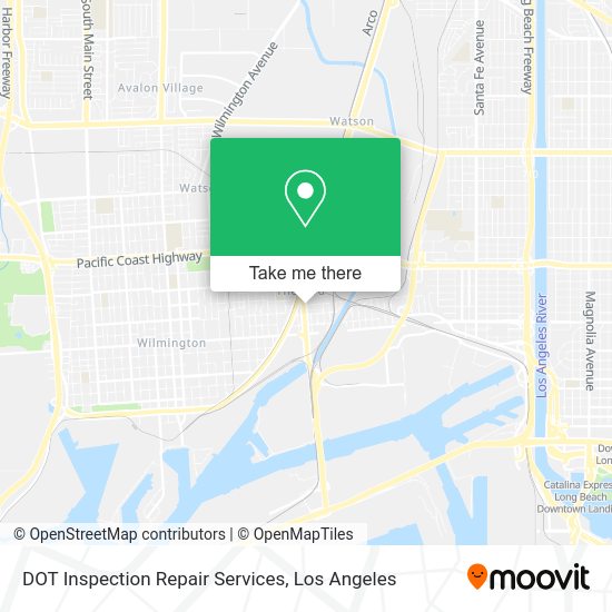 Mapa de DOT Inspection Repair Services