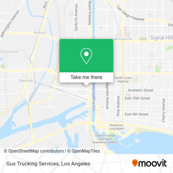 Mapa de Gus Trucking Services