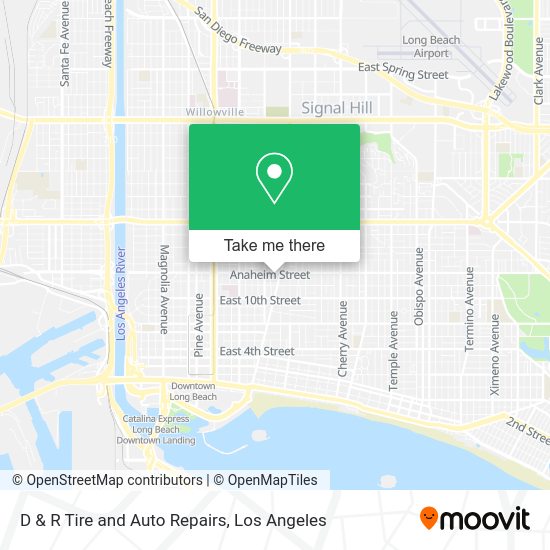 Mapa de D & R Tire and Auto Repairs