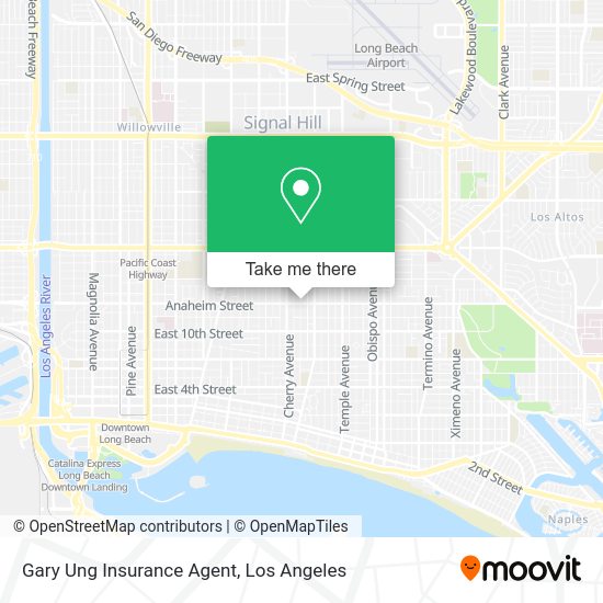 Gary Ung Insurance Agent map