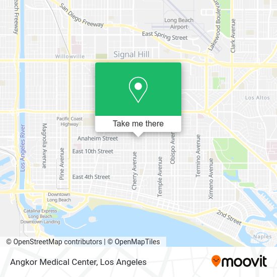 Mapa de Angkor Medical Center