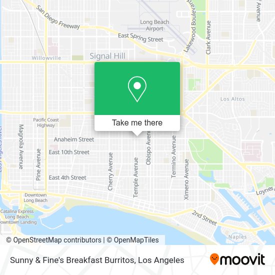 Sunny & Fine's Breakfast Burritos map
