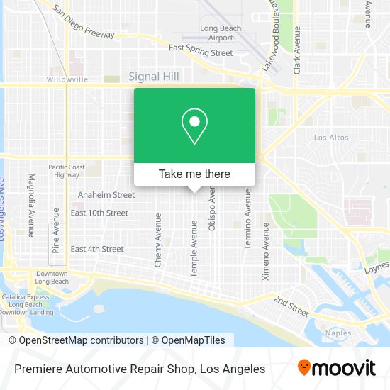 Premiere Automotive Repair Shop map
