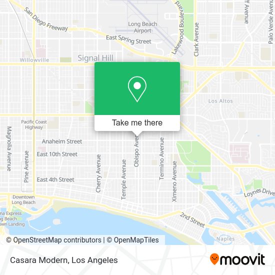 Mapa de Casara Modern