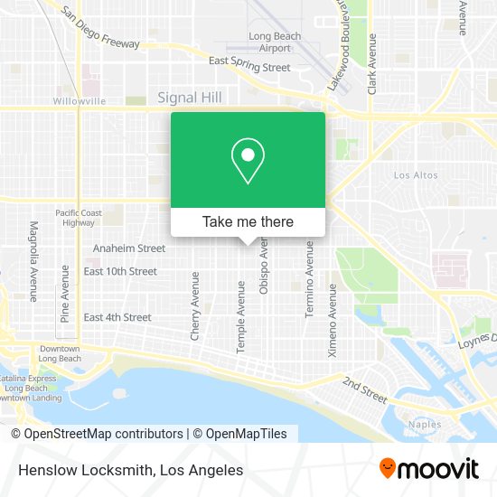 Mapa de Henslow Locksmith