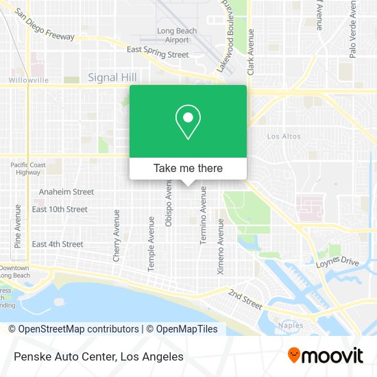 Penske Auto Center map
