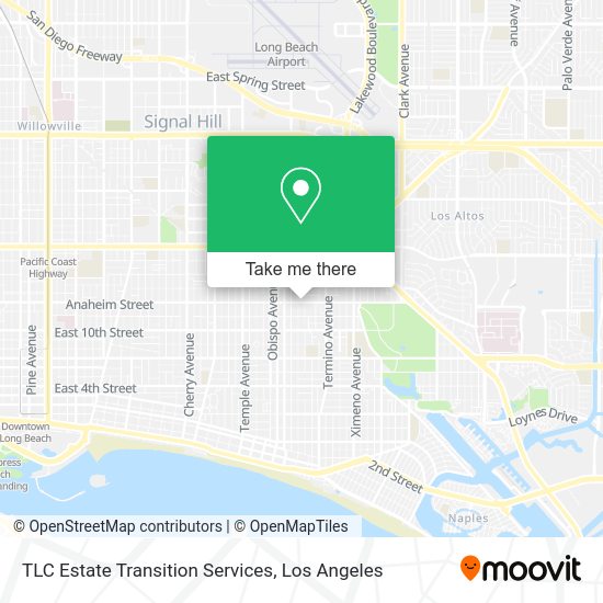 TLC Estate Transition Services map