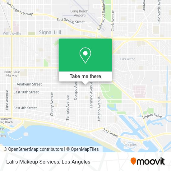 Lali's Makeup Services map