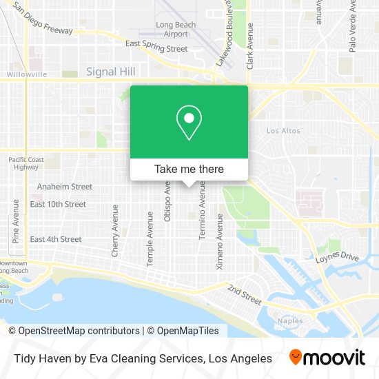 Tidy Haven by Eva Cleaning Services map