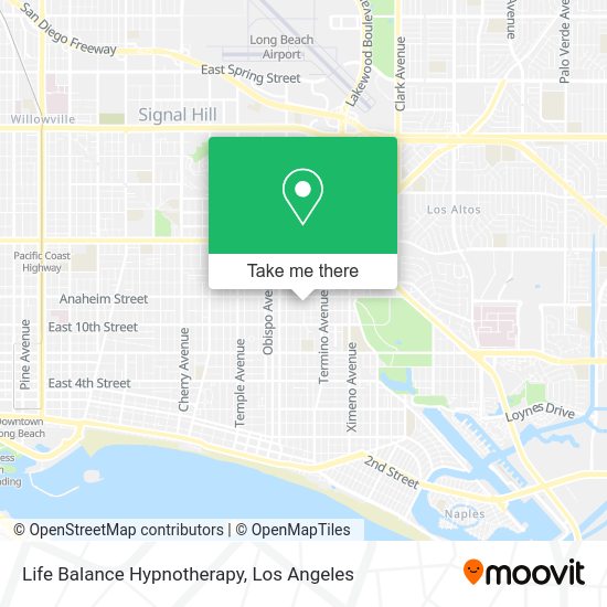 Mapa de Life Balance Hypnotherapy