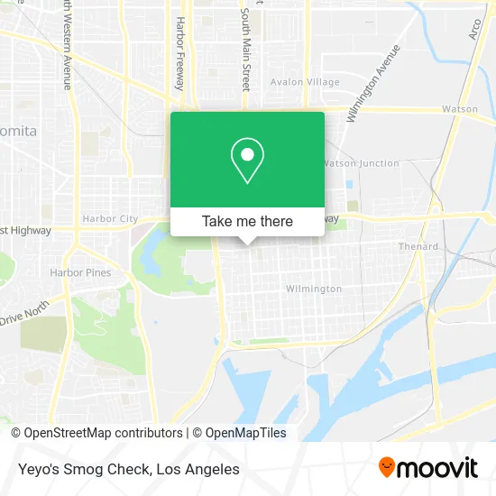Mapa de Yeyo's Smog Check