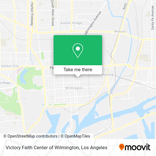 Mapa de Victory Faith Center of Wilmington
