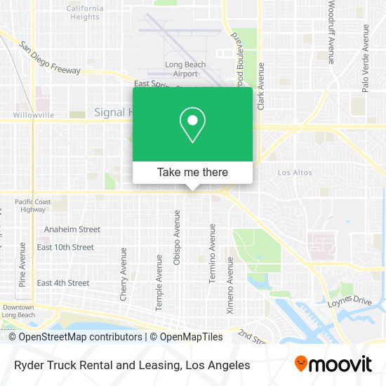 Mapa de Ryder Truck Rental and Leasing
