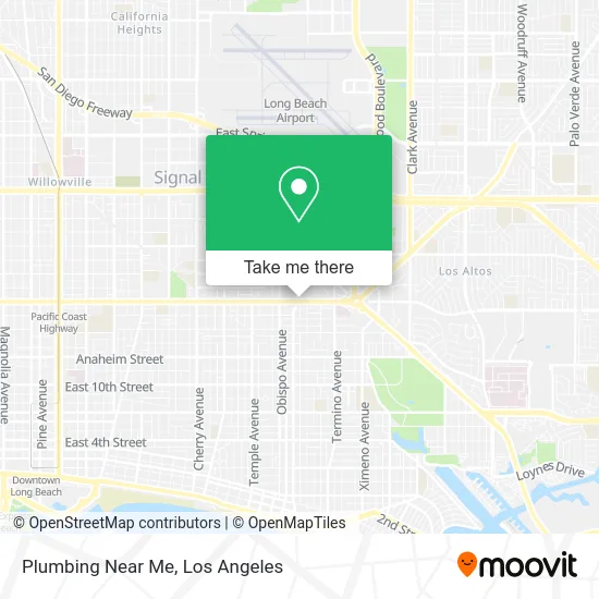 Mapa de Plumbing Near Me