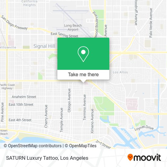 SATURN Luxury Tattoo map