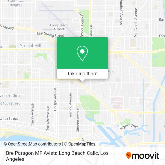 Bre Paragon MF Avista Long Beach Callc map