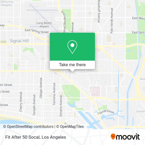Fit After 50 Socal map
