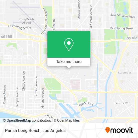 Parish Long Beach map